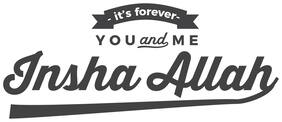 5 Ace Its Forever You And Me Islamic Wall Sticker Paper Poster Reglious Assorted Paper Set Of 1