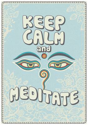 5 Ace Keep Clam And Wall Sticker Paper Poster