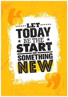 5 Ace Let Today Be The Wall Sticker Paper Poster
