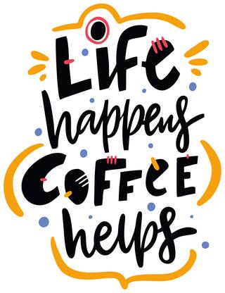 5 Ace Life Happens Wall Poster