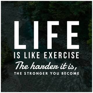 5 Ace Life Is Like Wall Sticker Paper Poster