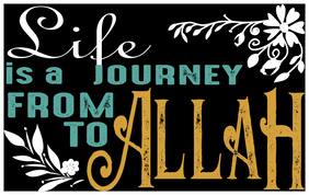 5 Ace Life Is A Journey Wall Sticker Paper Poster