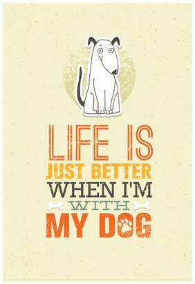 5 Ace Life Is Just Better When I'M Wall Sticker Paper Poster