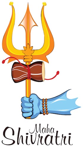 5 Ace Maha Shivratri Unique Wall Sticker Paper Poster