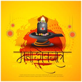 5 Ace Mahashivratri Wall Sticker Paper Poster