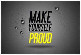 5 Ace Make Yourself Proud Wall Sticker Paper Poster
