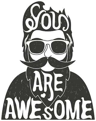 5 Ace Matte you are awesome wall poster