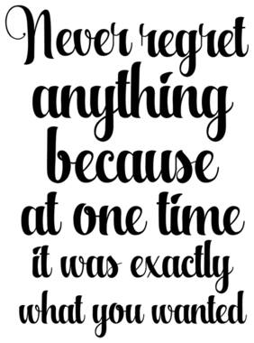 5 Ace Never Regret Anything Posters