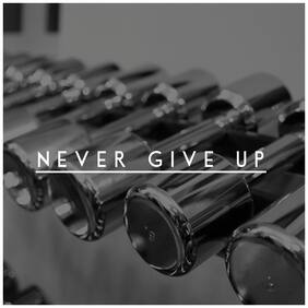 5 Ace Never Give Up Old Wall Sticker Paper Poster