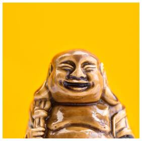 5 Ace New Laughing Buddha Wall Sticker Paper Poster
