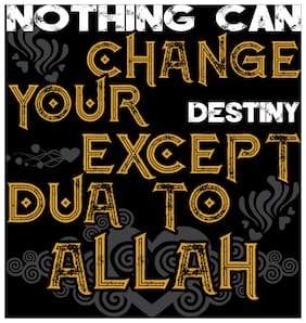 5 Ace Nothing Change Your Destiny Wall Sticker Paper Poster