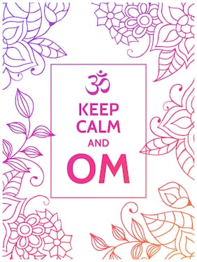 5 Ace Om Keep Clam And Wall Sticker Paper Poster