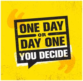 5 Ace One Day Or Day One Wall Sticker Paper Poster