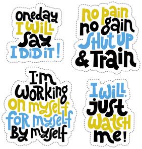 5 Ace One Day I Will Wall Sticker Paper Poster