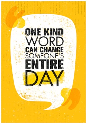 5 Ace One Kind Word Can Change Wall Sticker Paper Poster