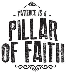 5 Ace Patience Is A Pillar Islamic Wall Sticker Paper Poster