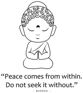 5 Ace Peace Comes From Within Do Not Seek Wall Sticker Paper Poster