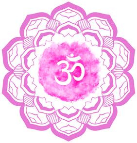 5 Ace Pink Om Wall Sticker Paper Poster