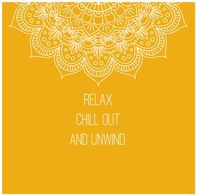 5 Ace Relax Chill Out Islamic Wall Sticker Paper Poster