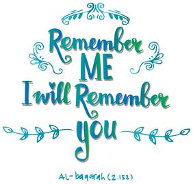 5 Ace Remember Me I Will Islamic Wall Sticker Paper Poster Reglious Assorted Paper Set Of 1