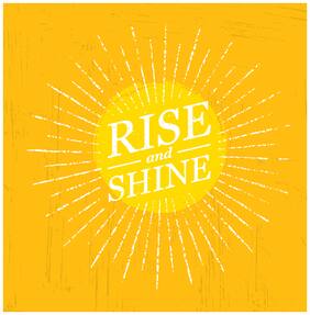 5 Ace Rise And Shine Paper Poster