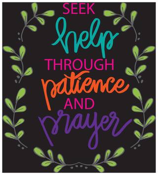 5 Ace Seek Help Through Islamic Wall Sticker Paper Poster