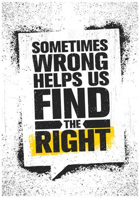 5 Ace Sometimes Wrong Helps Us Paper Poster