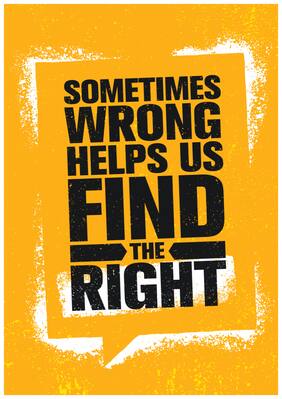 5 Ace Sometimes Wrong Helps Us Find Wall Sticker Paper Poster