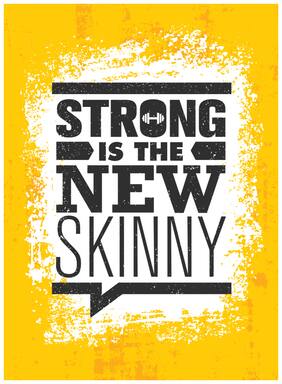 5 Ace Strong Is The New Motivational,Office Quotes Inspirational Paper Poster