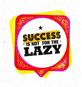 5 Ace Success Is Not For Paper Poster