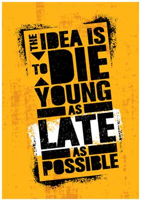 5 Ace The Idea Is To Motivational,Office Quotes Inspirational Paper Poster