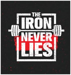 5 Ace The Iron Never Lies Wall Sticker Paper Poster