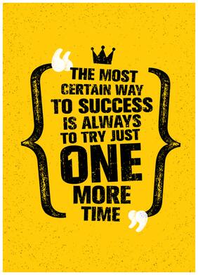 5 Ace The Most Certain Way Wall Sticker Paper Poster