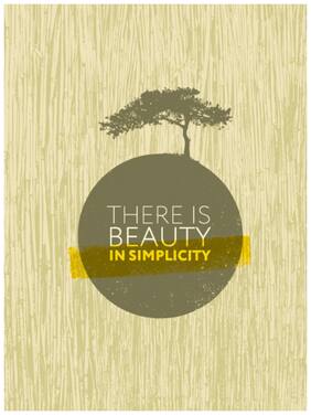 5 Ace There Is Beauty Is Paper Poster