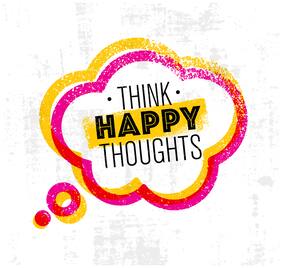 5 Ace Think Happy Motivational,Office Quotes Inspirational Paper Poster