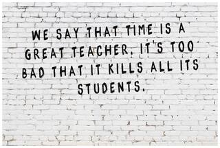 5 Ace We Say That Time Wall Sticker Paper Poster