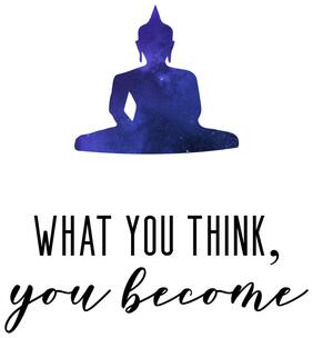 5 Ace What You Think You Become Wall Sticker Paper Poster