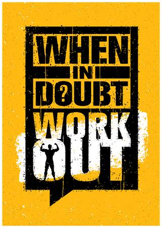 5 Ace When In Doubt Quotation Wall Sticker Paper Poster Quotation Assorted Paper Set Of 1