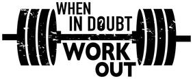 5 Ace When In Doubt Work Quotation Wall Sticker Paper Poster Quotation Assorted Paper Set Of 1