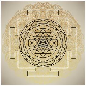 5 Ace Yantra A Wall Sticker Paper Poster