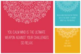 5 Ace You Calm Mind Posters