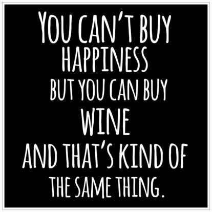 5 Ace You Can'T Buy Happiness Quote Paper Poster
