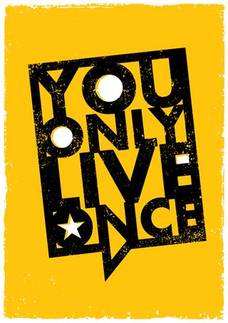 5 Ace You Only Live Paper Poster