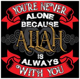 5 Ace Youre Never Alone Because Wall Sticker Paper Poster
