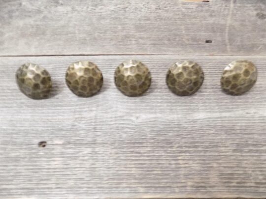Buy 5 Clavos Decorative Nail Heads Rustic Antique Brass 1 1 2