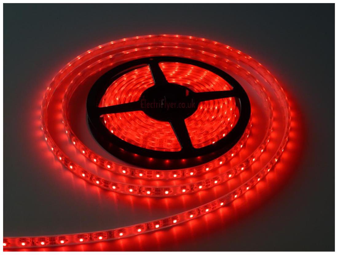 

5 m Red LED STRIP LIGHT with Adapter LED Type 5050