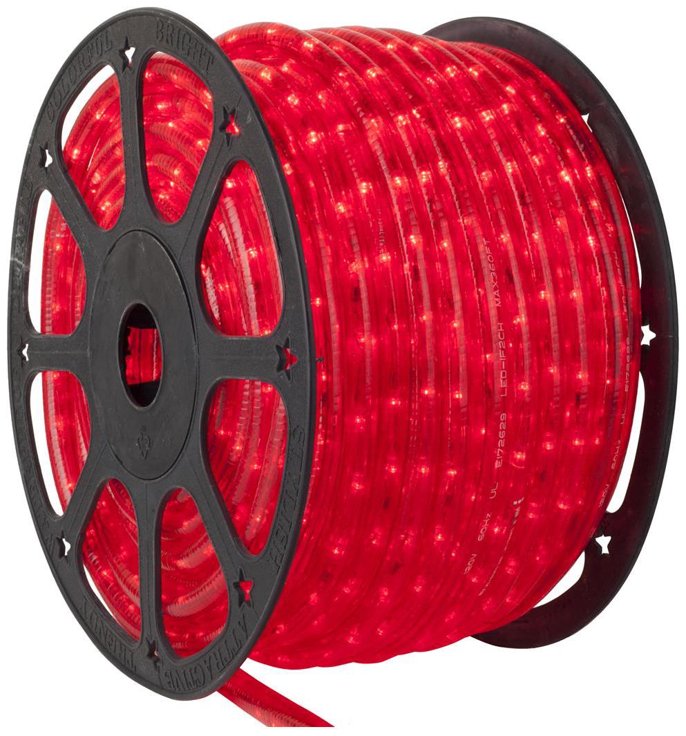 

5 m RED LED Rope Light Rice Light with Adapter