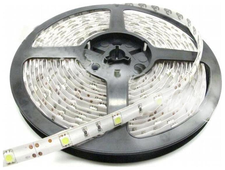 

5 m SMD 5050 LED Strip Light White With Adapter