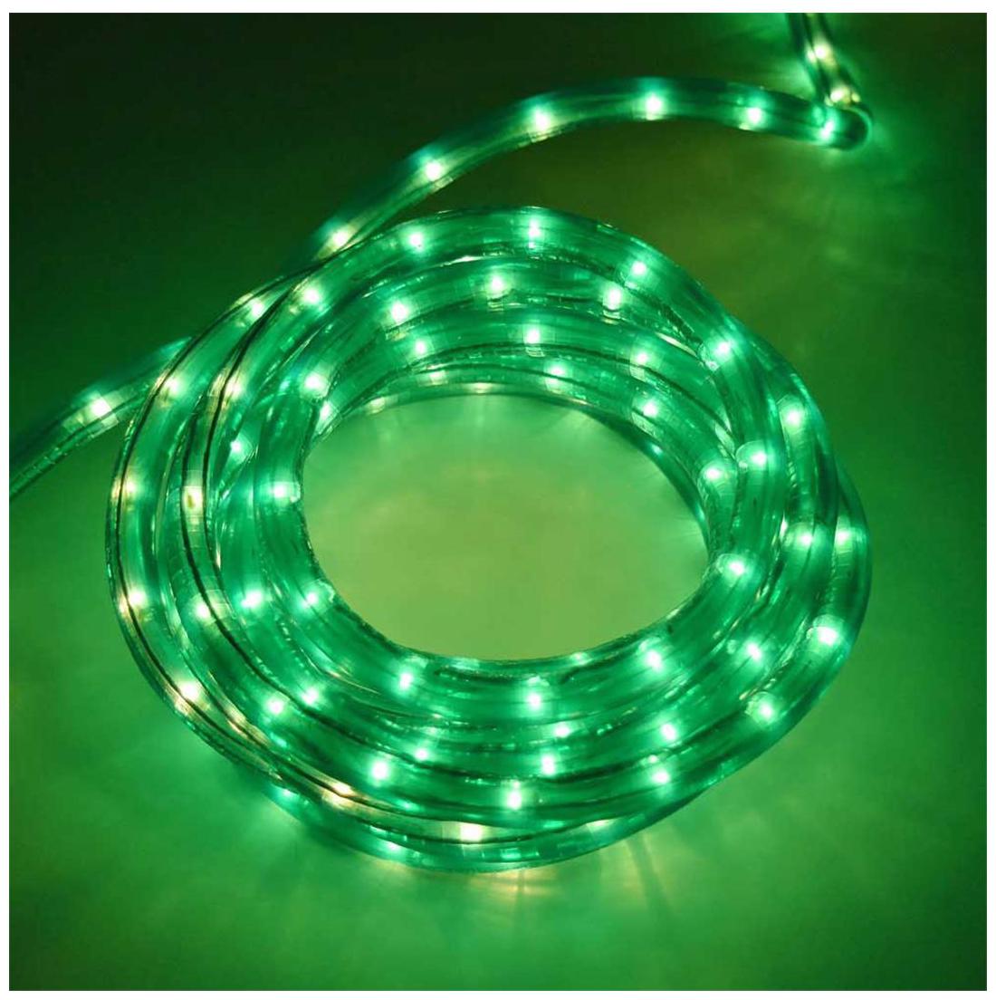 

50 m Green LED Rope Light Rice Light with Adapter