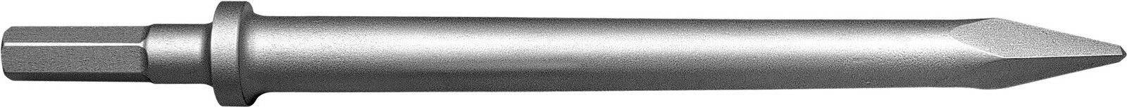 

580 Hex Shank Round Collar Moil or Bull Point 12-Inch Long Champion Chisel
